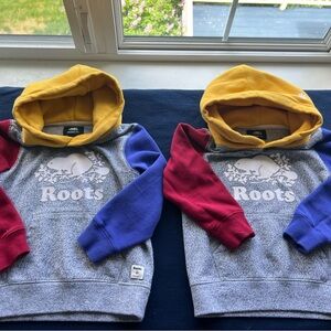 Roots color block sweaters size 5T! I have two exactly the same!